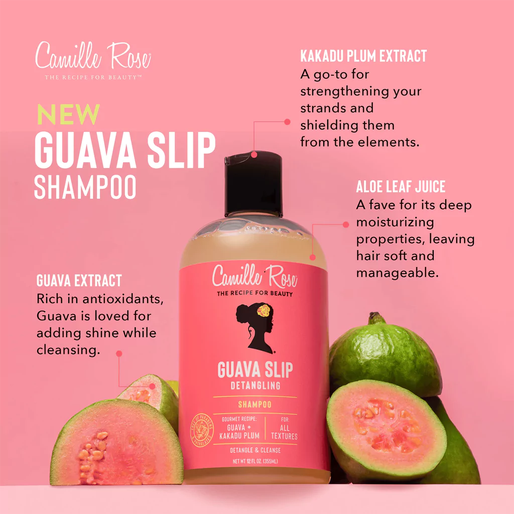 Camille Rose Naturals Guava Slip Shampoo 12oz