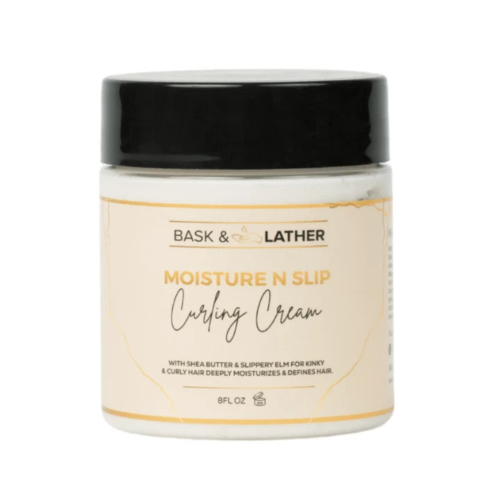 Bask & Lather Moisture N Slip Curling Cream
