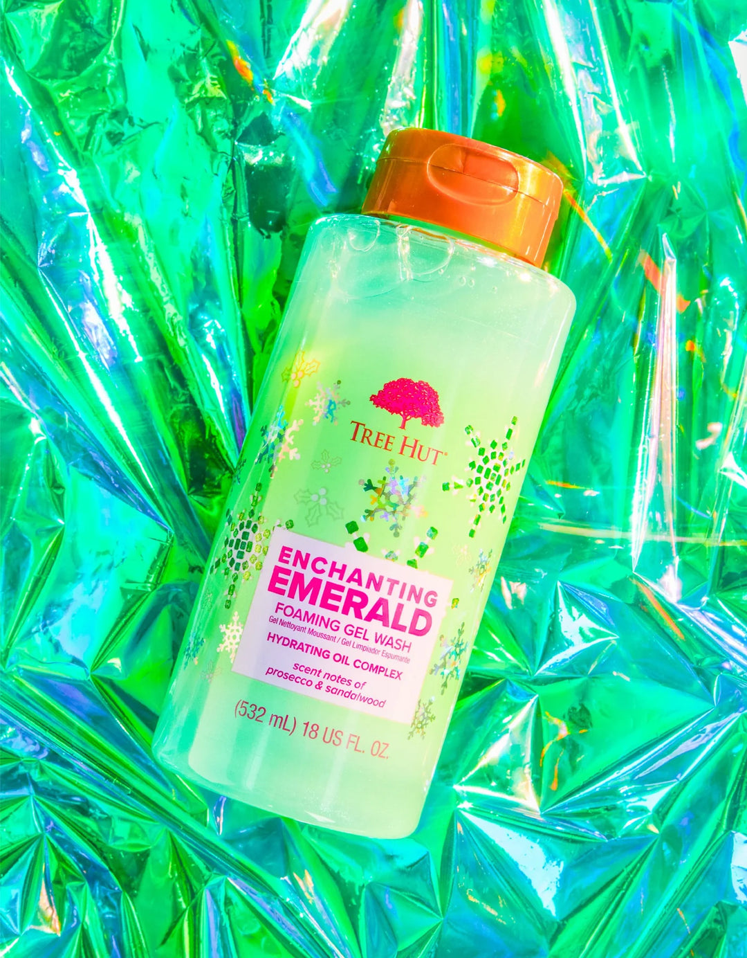 Tree Hut Enchanting Emerald Foaming Gel Wash