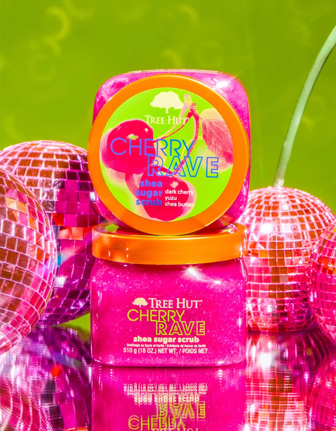 Tree Hut Cherry Rave Shea Sugar Scrub