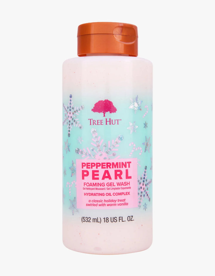 Tree Hut Peppermint Pearl Foaming Gel Wash