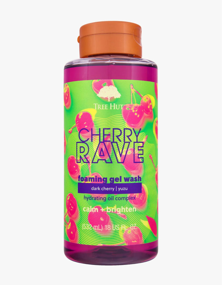 Tree Hut Cherry Rave Foaming Gel Wash