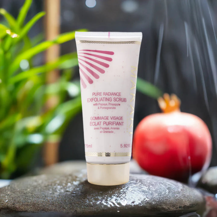 Makari PURE RADIANCE EXFOLIATING SCRUB WITH POMEGRANATE ENZYMES