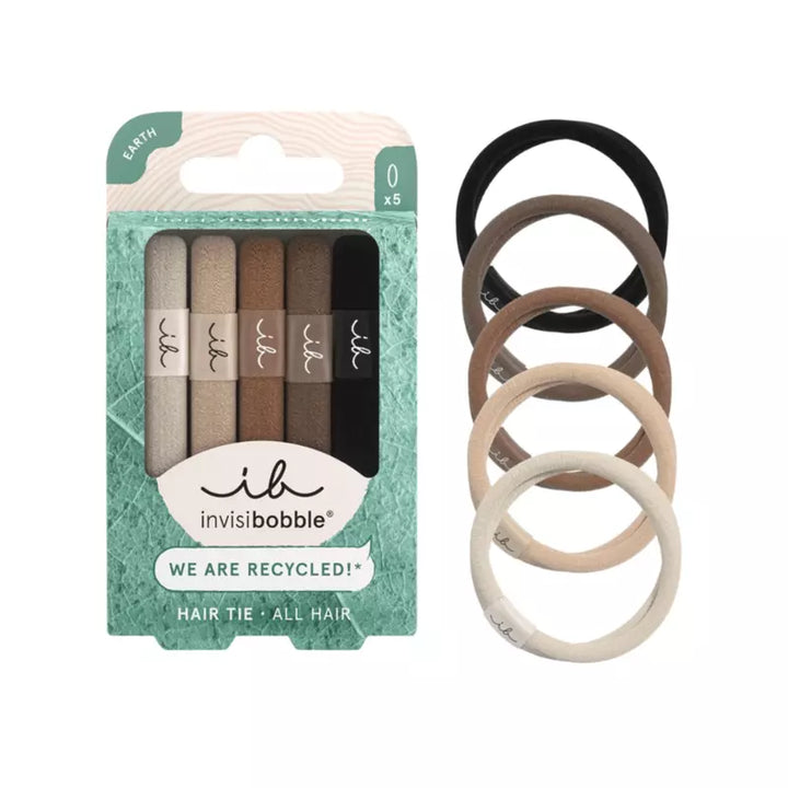 Invisibobble HAIR TIE Mocha 5pcs