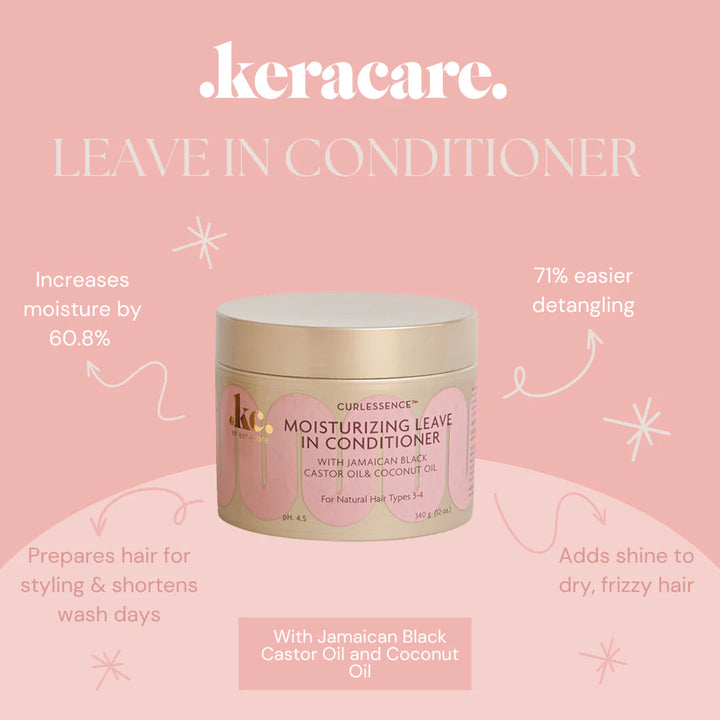 Keracare CurlEssence Coconut Leave-In Conditioner 11.25oz