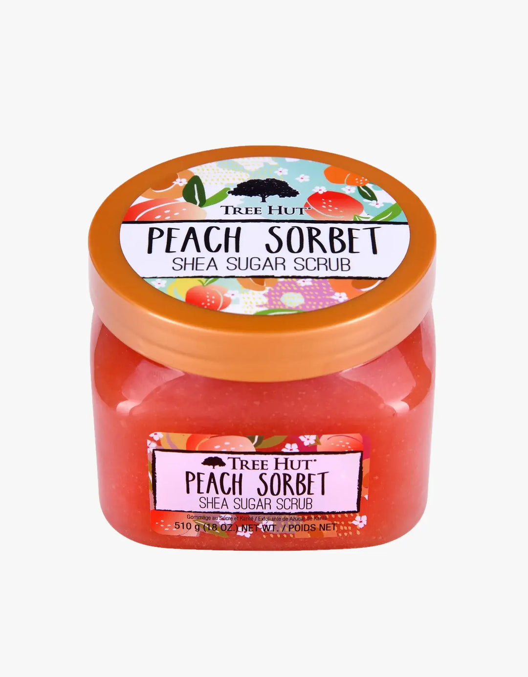 Tree Hut Peach Sorbet Shea Sugar Scrub