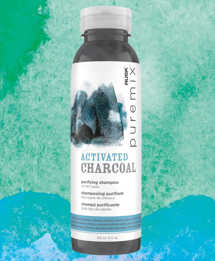 RUSK Puremix Activated Charcoal, Purifying Shampoo