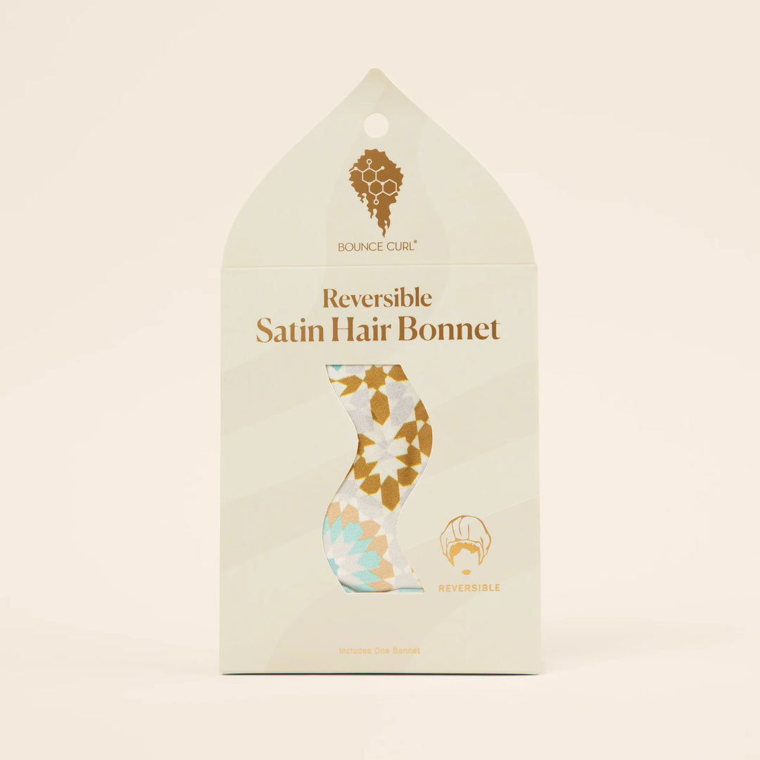 Bounce Curl Reversible Satin Hair Bonnet