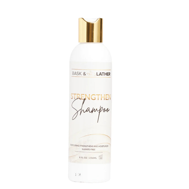Bask & Lather Strengthen Hair Shampoo