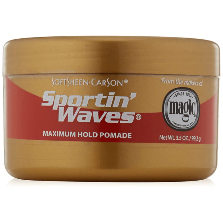 SoftSheen-Carson Sportin Waves Pomade (Max/Gold)