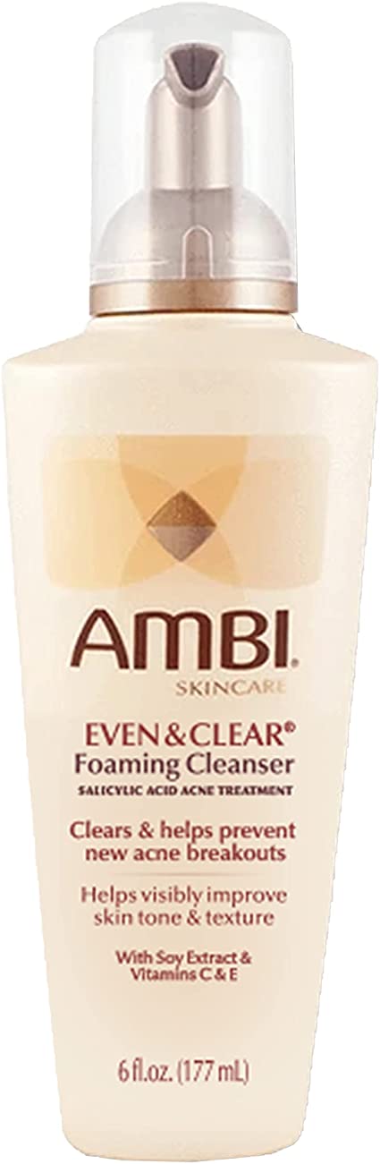 Ambi Even and Clear Foaming Cleanser