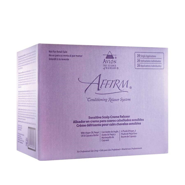Avlon Affirm Sensitive Scalp Creme Relaxer - 20 Packs