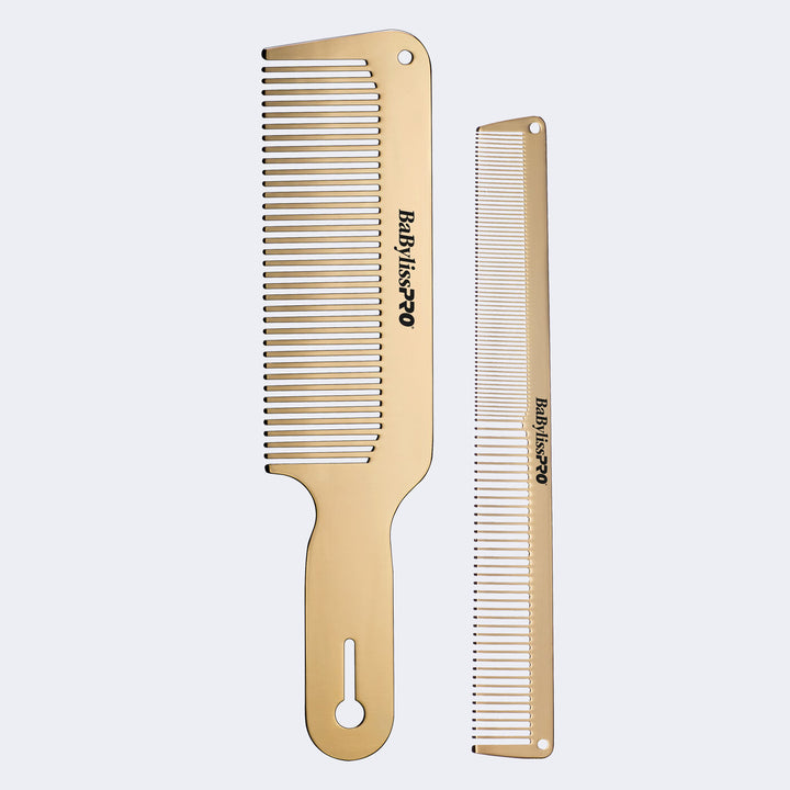 BABYLISSPRO® GOLDFX METAL COMB 2-PACK