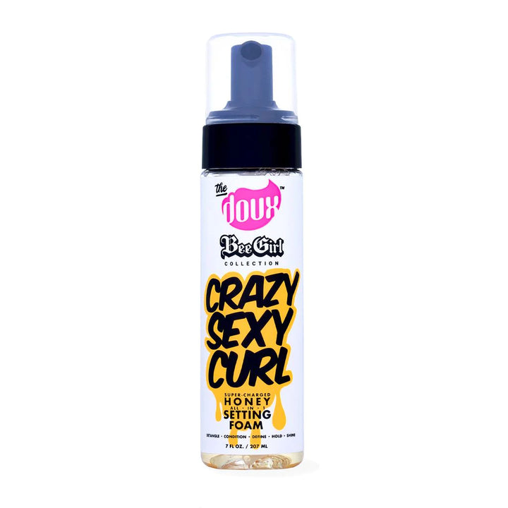 The Doux Bee Girl Curl Foam (Crazy Sexy Curl Honey Setting Foam)