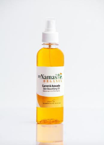myNamaste Organix  Carrot and Avocado Skin beautifying oil
