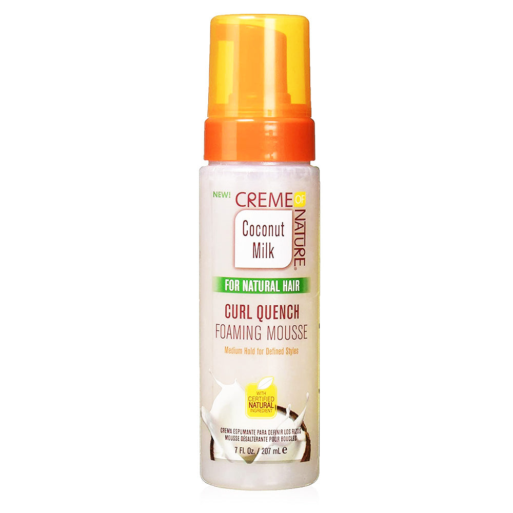 Creme of Nature Coconut Milk Curl Quenching Foaming Mousse
