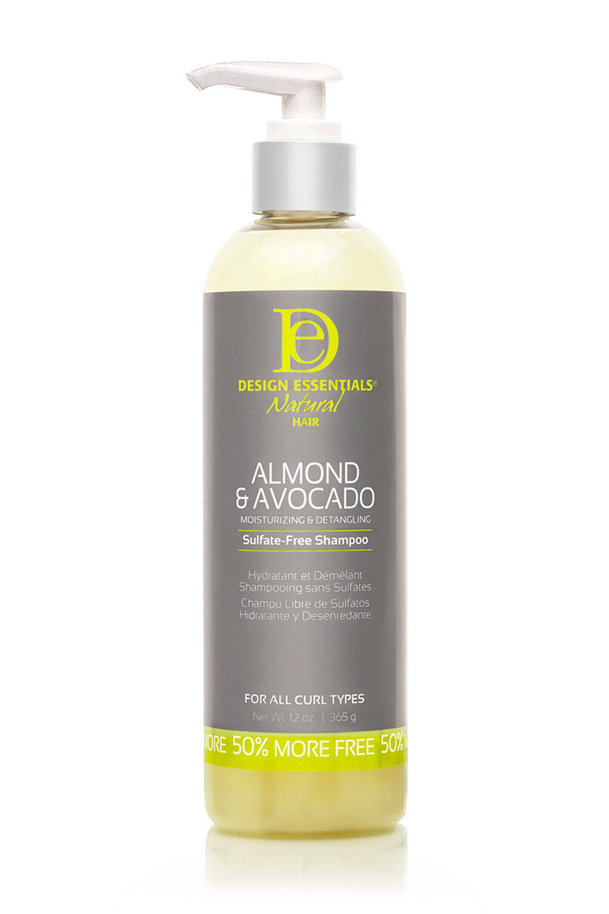 Design Essentials Natural Almond and Avocado Sulfate-Free Shampoo