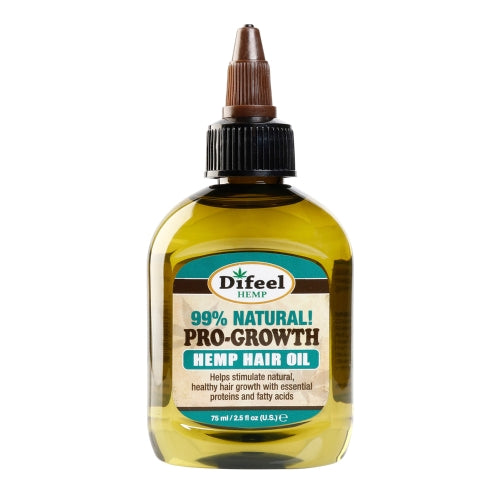 Difeel 99% Natural Premium Hair Oil - Pro-Growth Hemp Hair Oil